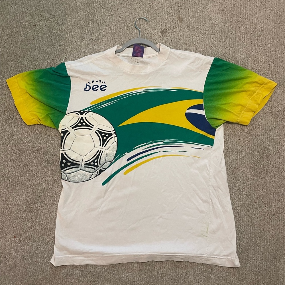 Vintage Brazil Soccer Sempre Brasil T-Shirt